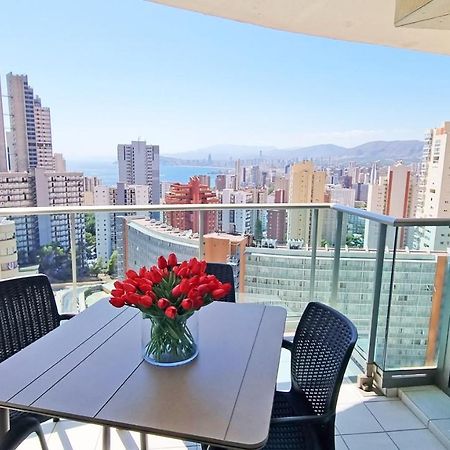 Skyline 9 Moderno Apartamento Con Terraza Privada Y Vistas Benidorm Exterior foto