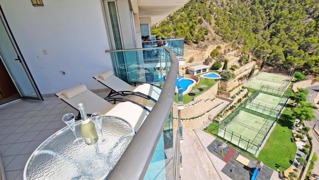 Skyline 9 Moderno Apartamento Con Terraza Privada Y Vistas Benidorm Exterior foto