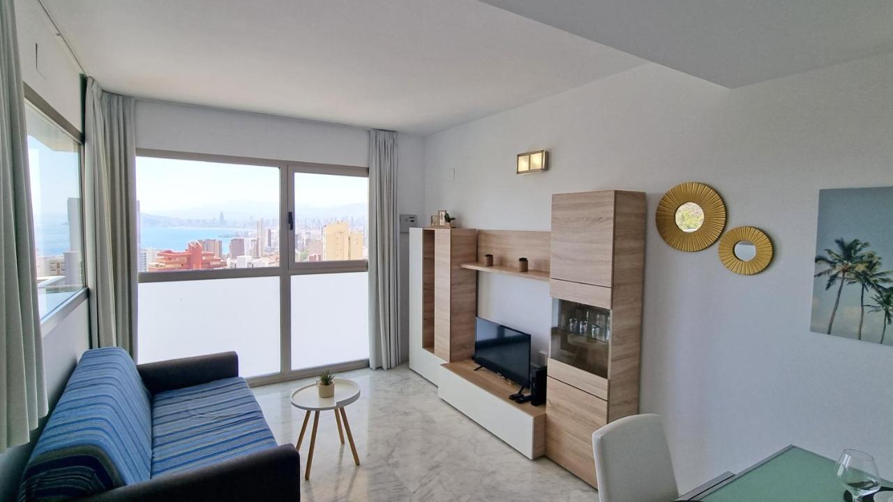 Skyline 9 Moderno Apartamento Con Terraza Privada Y Vistas Benidorm Exterior foto