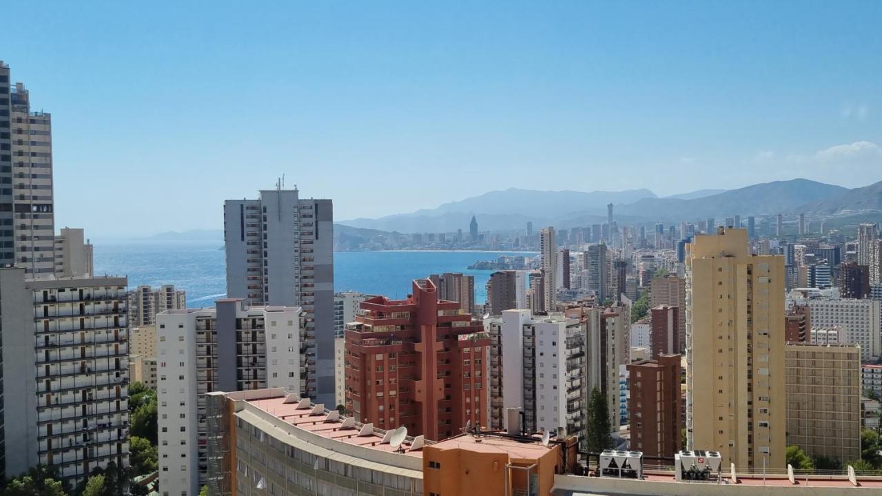 Skyline 9 Moderno Apartamento Con Terraza Privada Y Vistas Benidorm Exterior foto
